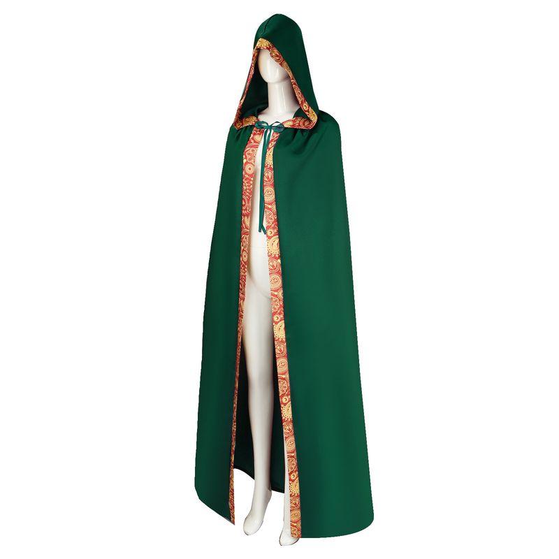 Men s Loose Dress Cloak Robe Green S
Men s Loose Dress Cloak Robe Green S