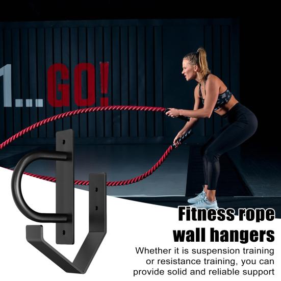 Комплект для настенного крепления Battle Rope, крючок для хранения, настенная стойка для фитнес-веревки из металла и стали
Комплект для настенного крепления Battle Rope, крючок для хранения, настенная стойка для фитнес-веревки из металла и стали