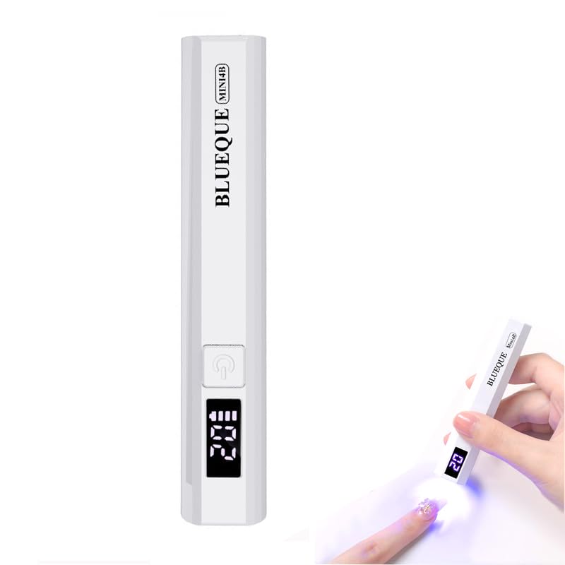 Tanosimi Nail Light 3W Pen Type Mini Gel Nail Light 2 Step Timer Function USB Rechargeable Compact Portable Mini Nail Light Easy to Bike Light белый
Tanosimi Nail Light 3W Pen Type Mini Gel Nail Light 2 Step Timer Function USB Rechargeable Compact Portable Mini Nail Light Easy to Bike Light белый