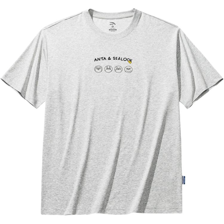 Anta X Seal Look Collaboration Lifestyle Series Cartoon Anime Letter Round Neck Breathable Versatile Short Sleeve T-Shirt Unisex T-Shirt 972528106-2 3XL
Anta X Seal Look Collaboration Lifestyle Series Cartoon Anime Letter Round Neck Breathable Versatile Short Sleeve T-Shirt Unisex T-Shirt 972528106-2 3XL