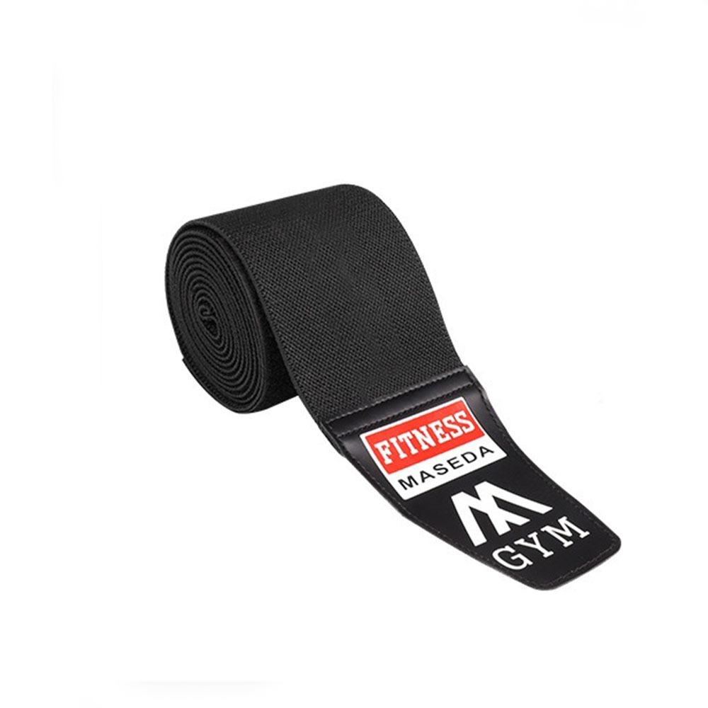 Elastic Knee Wraps Stripe Sports Knee Pad Comfortable Knee Protector Bands Gym чорний
Elastic Knee Wraps Stripe Sports Knee Pad Comfortable Knee Protector Bands Gym чорний