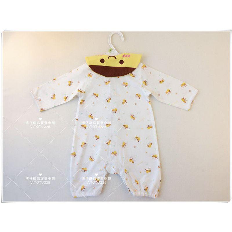 Xisongwu Summer Pure Cotton Super Breathable Romper Yellow Bee 60-70cm Weight 5-8kg
Xisongwu Summer Pure Cotton Super Breathable Romper Yellow Bee 60-70cm Weight 5-8kg