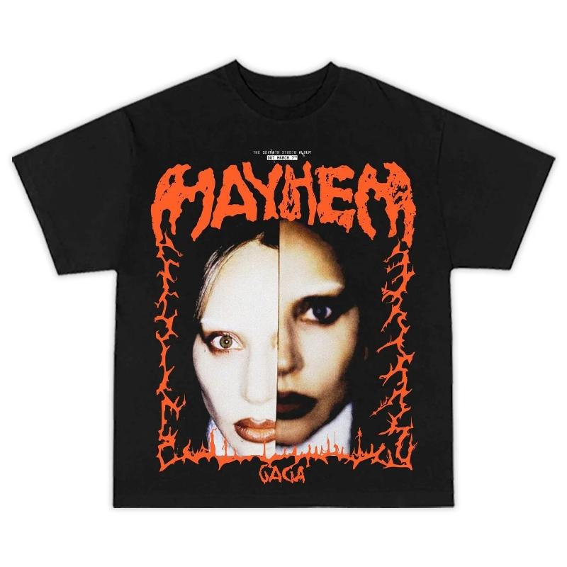 Lady Gaga Mayhem Новий Альбом Футболка Чоловіча Новинка Топові Футболки Чоловічий Одяг Коротка Рукава Круглий Виріз Принт Пуловер Футболка 4XL
Lady Gaga Mayhem Новий Альбом Футболка Чоловіча Новинка Топові Футболки Чоловічий Одяг Коротка Рукава Круглий Виріз Принт Пуловер Футболка 4XL