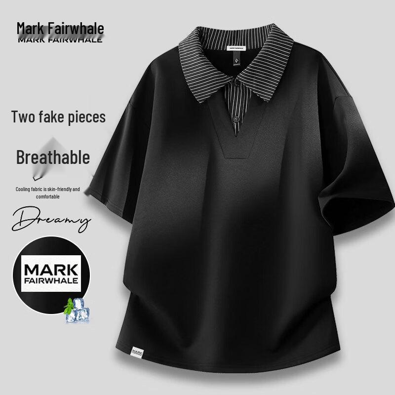 MARK FAIRWHALE Men s Ice Silk Breathable Polo Shirt L
MARK FAIRWHALE Men s Ice Silk Breathable Polo Shirt L