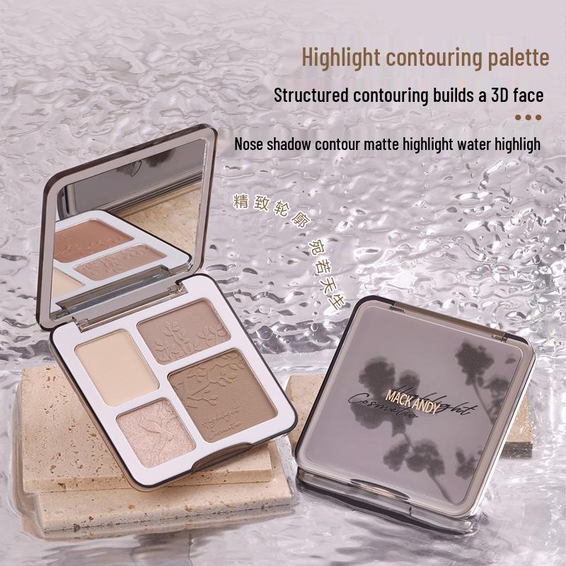 Marco Andy Highlight & Contour Palette: Natural Brightening Nose and Side Shadow Shading Powder
Marco Andy Highlight & Contour Palette: Natural Brightening Nose and Side Shadow Shading Powder