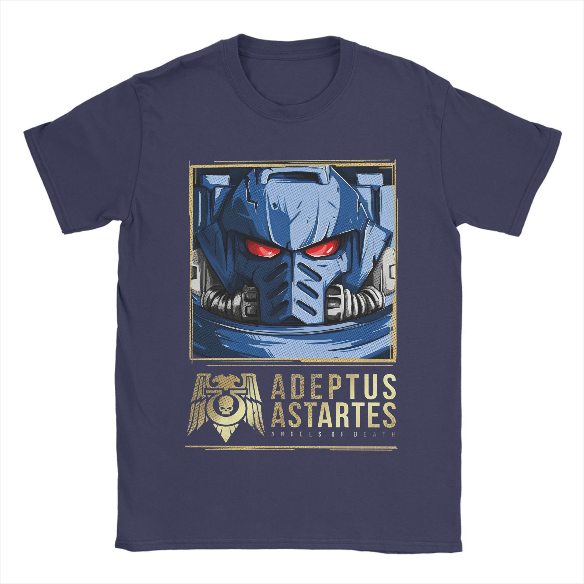 Друкована футболка Adeptus Astartes для чоловіків жінок W-Warhammered Ігрові бавовняні футболки з коротким рукавом XXXXXL темно-синього кольору
Друкована футболка Adeptus Astartes для чоловіків жінок W-Warhammered Ігрові бавовняні футболки з коротким рукавом XXXXXL темно-синього кольору