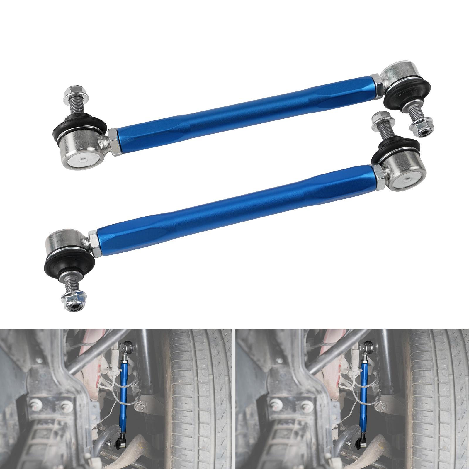 BEVEE Adjustable Front Sway Bar End Link Kit for BMW E90 E87 E92 E93 E91 E82,Z4 E89,X1 E84, Replace 31356765933, 31356765934 синій
BEVEE Adjustable Front Sway Bar End Link Kit for BMW E90 E87 E92 E93 E91 E82,Z4 E89,X1 E84, Replace 31356765933, 31356765934 синій