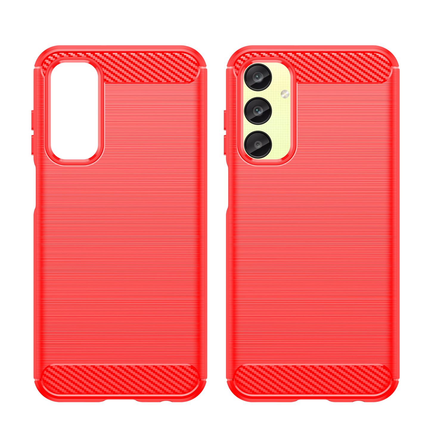 For Samsung Galaxy A25 5G (Global) (161.0 x 76.5 x 8.3mm) Brushed Cell Phone Case Anti-Scratch TPU Phone Cover Red
For Samsung Galaxy A25 5G (Global) (161.0 x 76.5 x 8.3mm) Brushed Cell Phone Case Anti-Scratch TPU Phone Cover Red