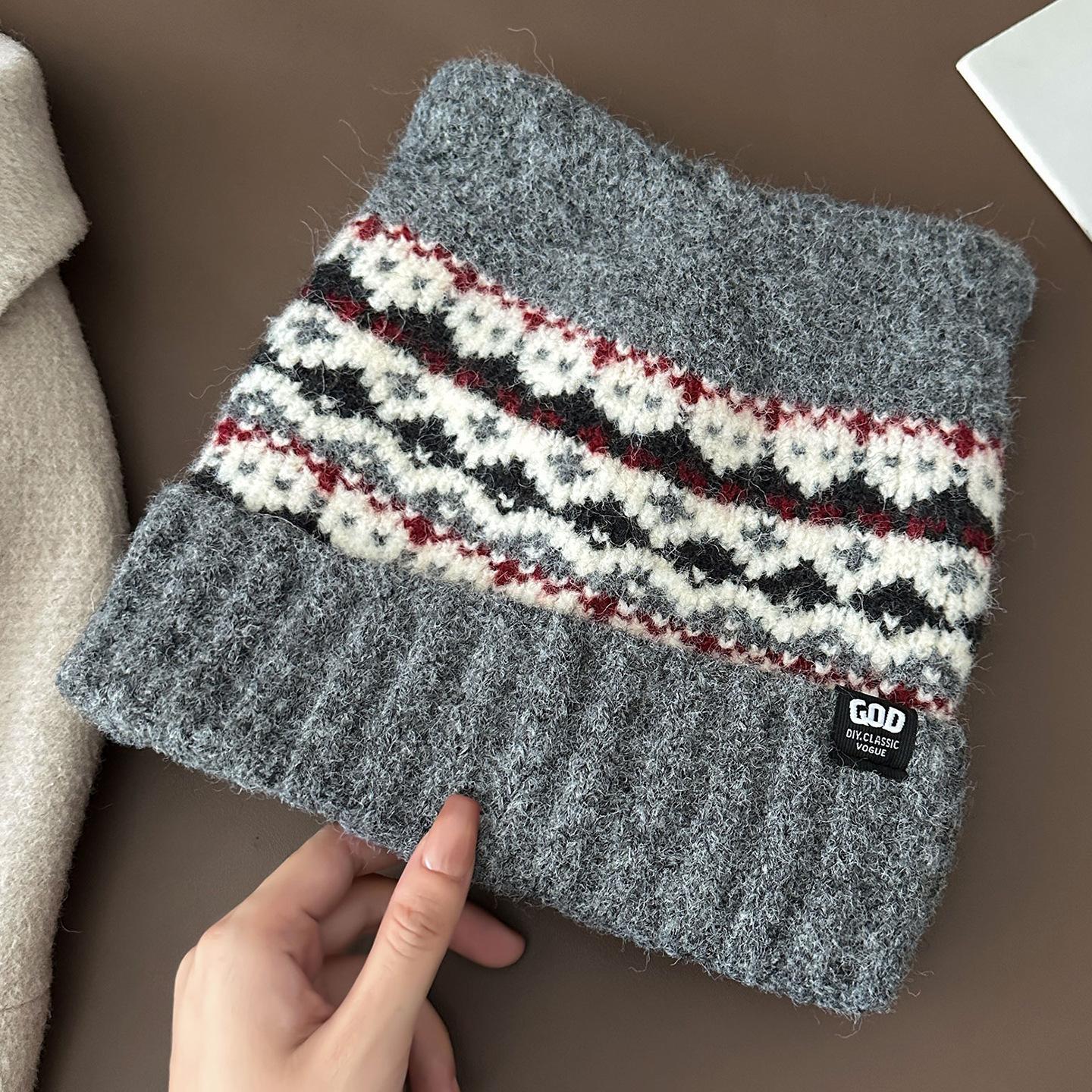 Fair Island retro plaid cat ear knitted wool hat children s season new face small warm ear hat tide One size сірий колір
Fair Island retro plaid cat ear knitted wool hat children s season new face small warm ear hat tide One size сірий колір