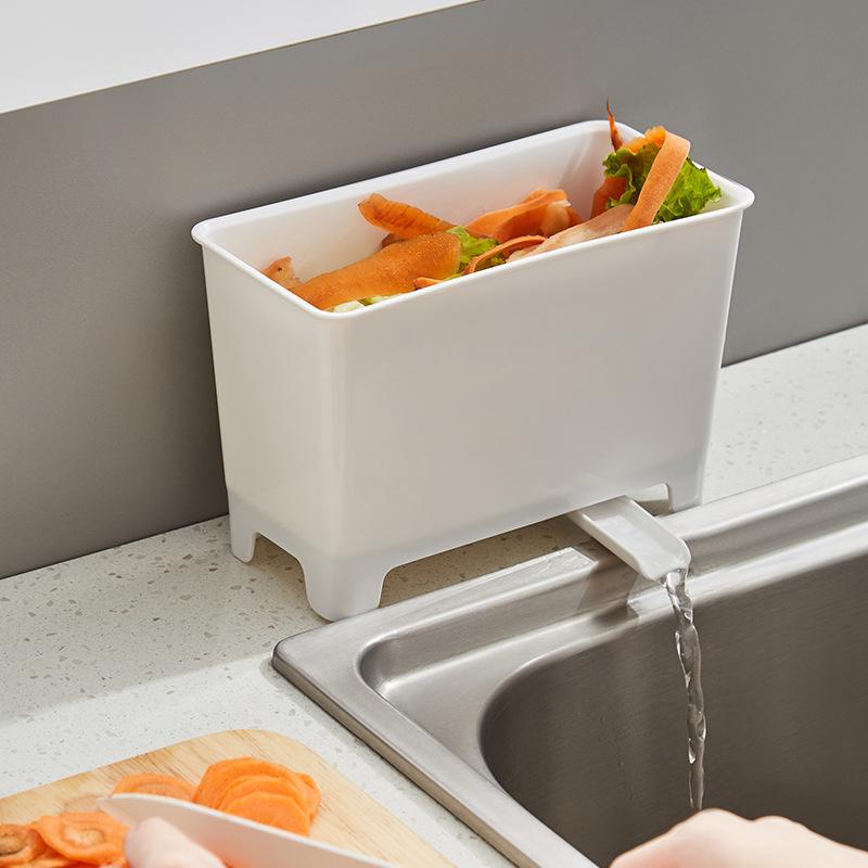 Kitchen Trash Can Sink Kitchen Waste Drain Box Pool Residue Filter Box Home Supplies Household Drain Storage Box Rack білий
Kitchen Trash Can Sink Kitchen Waste Drain Box Pool Residue Filter Box Home Supplies Household Drain Storage Box Rack білий