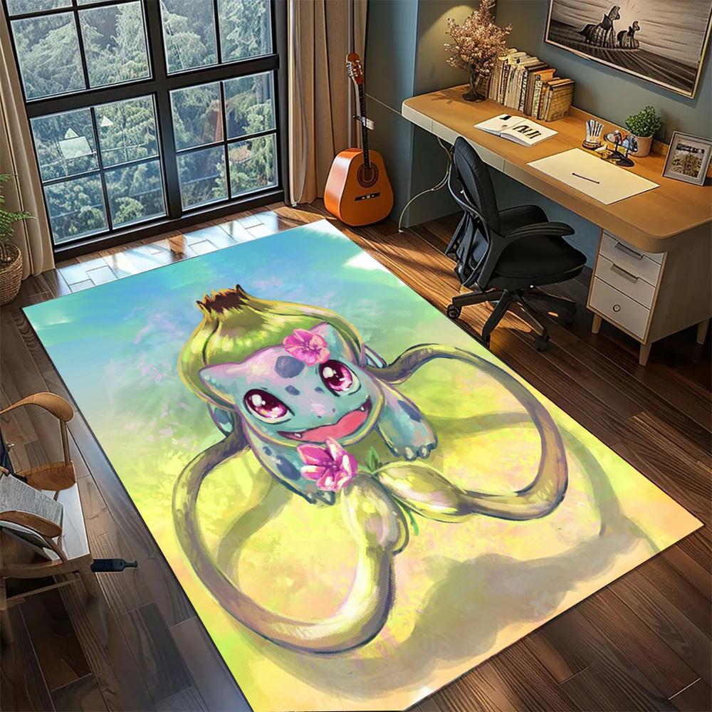 Bulbasaur Carpet Rug Floor Mat Non Slip, Washable Large Area Design for Gamer Room Home Bedroom.-TING 60x90cm
Bulbasaur Carpet Rug Floor Mat Non Slip, Washable Large Area Design for Gamer Room Home Bedroom.-TING 60x90cm