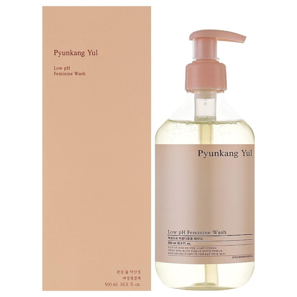 PYUNKANG YUL Low pH Feminine Wash - 500ml, Soothing, Nourishing, Moisturizing, Korean Cosmetics, Kbeauty
PYUNKANG YUL Low pH Feminine Wash - 500ml, Soothing, Nourishing, Moisturizing, Korean Cosmetics, Kbeauty