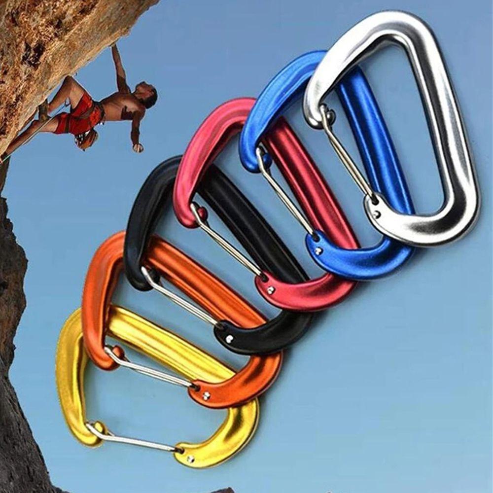 12KN Outdoor Accessory Buckle Hook Climbing Carabiner Hanging Buckles Mountaineering Buckle срібний
12KN Outdoor Accessory Buckle Hook Climbing Carabiner Hanging Buckles Mountaineering Buckle срібний