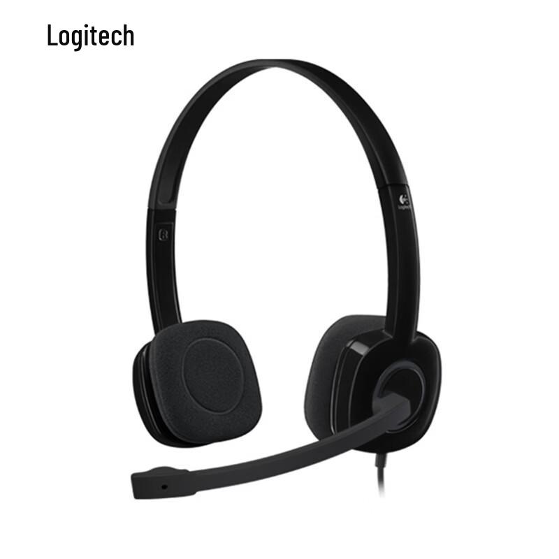 Logitech H151 Wired Stereo Headset
Logitech H151 Wired Stereo Headset
