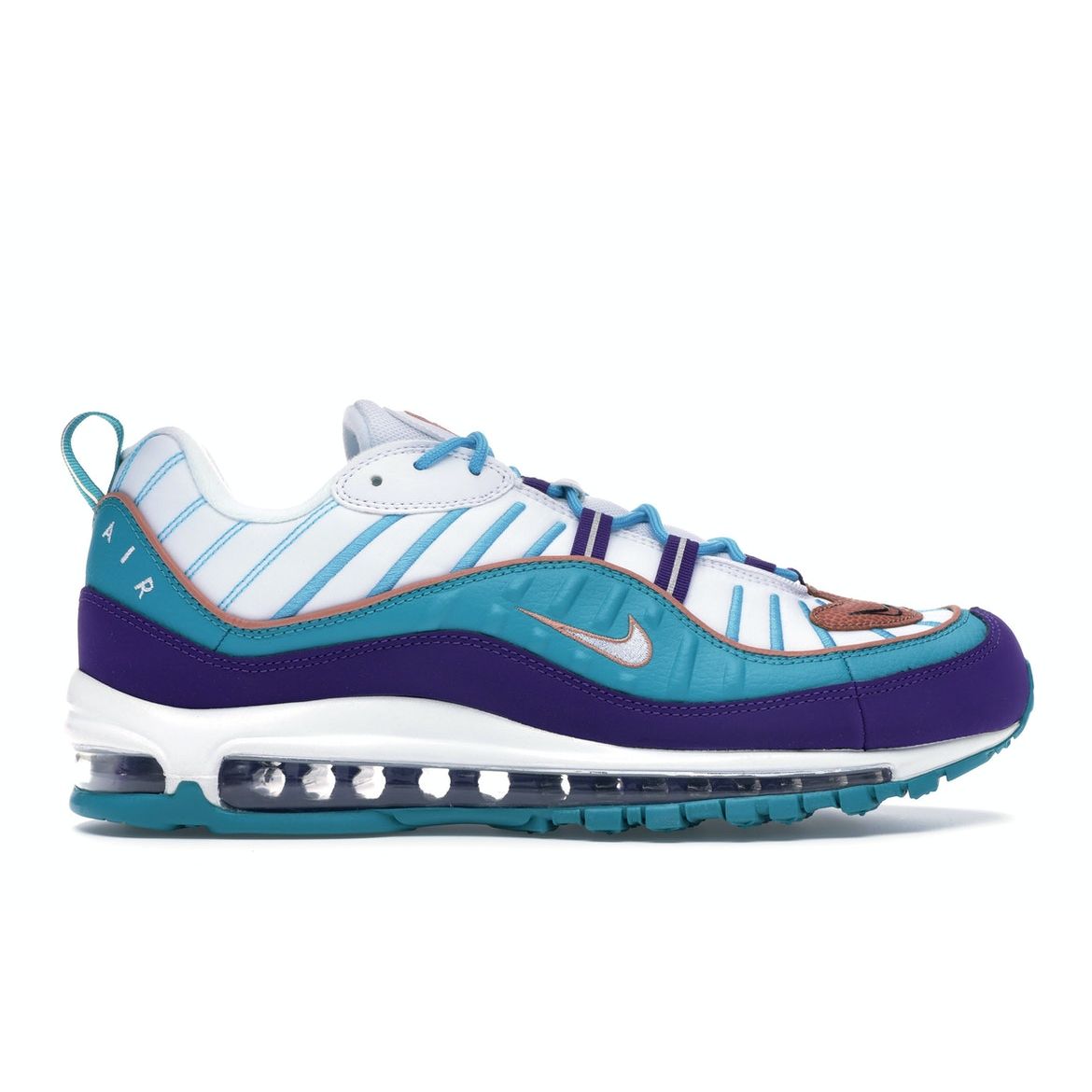 Кроссовки унисекс Nike Air Max 98 Spirit Teal Court-Purple Terra-Blush-Spirit-Teal 640744-500
Кроссовки унисекс Nike Air Max 98 Spirit Teal Court-Purple Terra-Blush-Spirit-Teal 640744-500