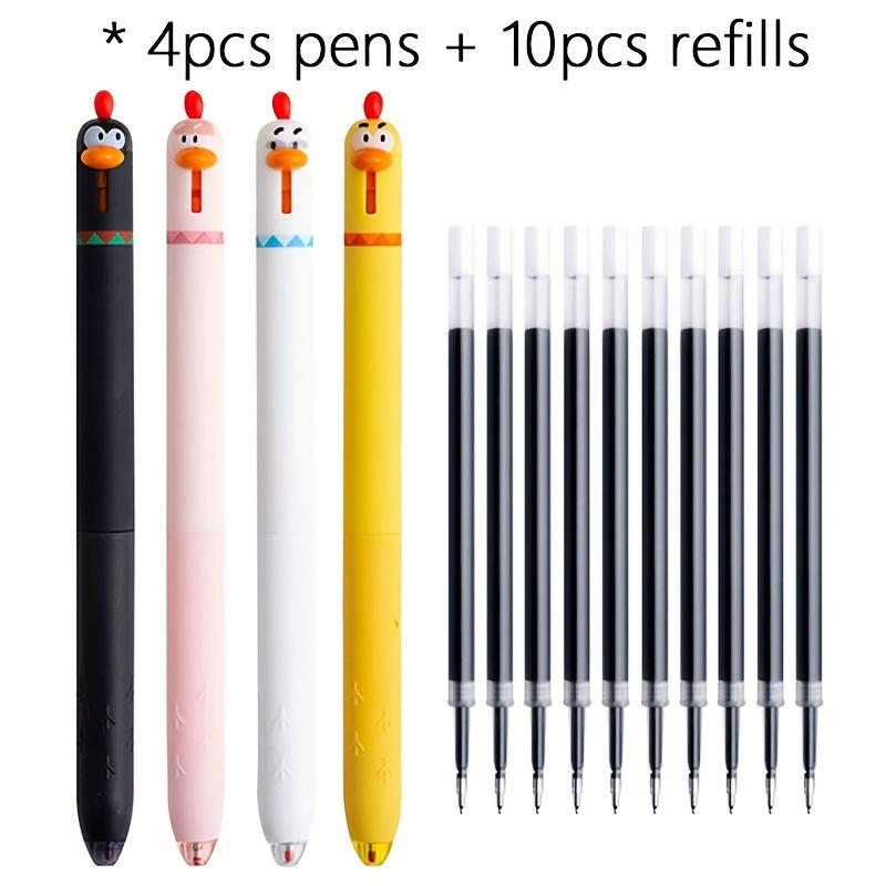 14pcs/set Cute Little Chicken Glue Pen, Black Ink Pen, Anti Slip Rubber Pen Holder, Fun, Stress Relieving, High Appearance Level
14pcs/set Cute Little Chicken Glue Pen, Black Ink Pen, Anti Slip Rubber Pen Holder, Fun, Stress Relieving, High Appearance Level