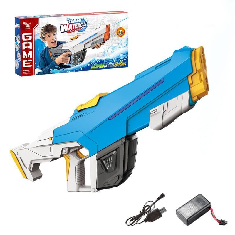 Electric Large Capacity Automatic Water Gun Summer Water Toys Gifts Children синий
Electric Large Capacity Automatic Water Gun Summer Water Toys Gifts Children синий