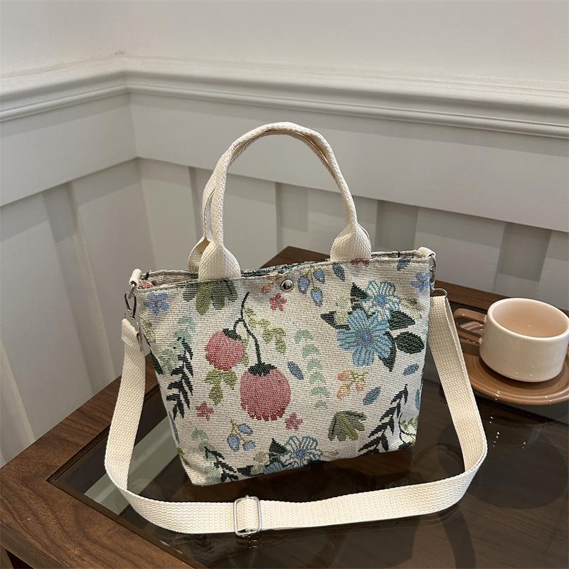 2026 New Strawberry Print Large Capacity Canvas Tote Shoulder Crossbody Top Handle Bag Women Fashi Commuter Handbag
2026 New Strawberry Print Large Capacity Canvas Tote Shoulder Crossbody Top Handle Bag Women Fashi Commuter Handbag