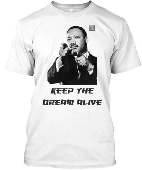 Mlk 100% Cotton T-shirt Mens Tees Top Made in the USA T-Shirt Tee Top Unisex S
Mlk 100% Cotton T-shirt Mens Tees Top Made in the USA T-Shirt Tee Top Unisex S
