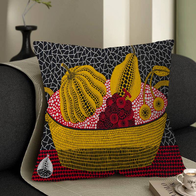 Yellow Dots Yayoi Kusama Maple Design Cushion Cover Happy Autumn Harvest Decor Holiday Decorati Pillow Cover 12x12Inch
Yellow Dots Yayoi Kusama Maple Design Cushion Cover Happy Autumn Harvest Decor Holiday Decorati Pillow Cover 12x12Inch