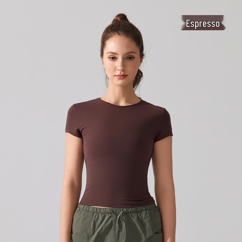 Quick-Dry Slimming Yoga T-Shirt: Breathable Short Sleeve Fitness & Running Top Large
Quick-Dry Slimming Yoga T-Shirt: Breathable Short Sleeve Fitness & Running Top Large