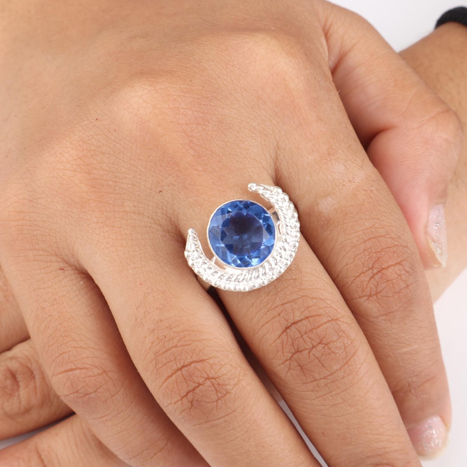 Танзанит Драгоценный Камень 925 Стерлинговое Серебро Ювелирные Изделия Ручной Работы Помолвочное Кольцо Для Нее RR-48-12 9.25
Танзанит Драгоценный Камень 925 Стерлинговое Серебро Ювелирные Изделия Ручной Работы Помолвочное Кольцо Для Нее RR-48-12 9.25