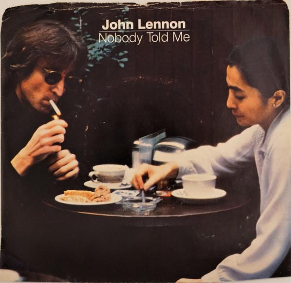 7inch Record JOHN LENNON YOKO ONO Nobody Told Me PDS2241 Polydor 1983 Canada Rock Used
7inch Record JOHN LENNON YOKO ONO Nobody Told Me PDS2241 Polydor 1983 Canada Rock Used