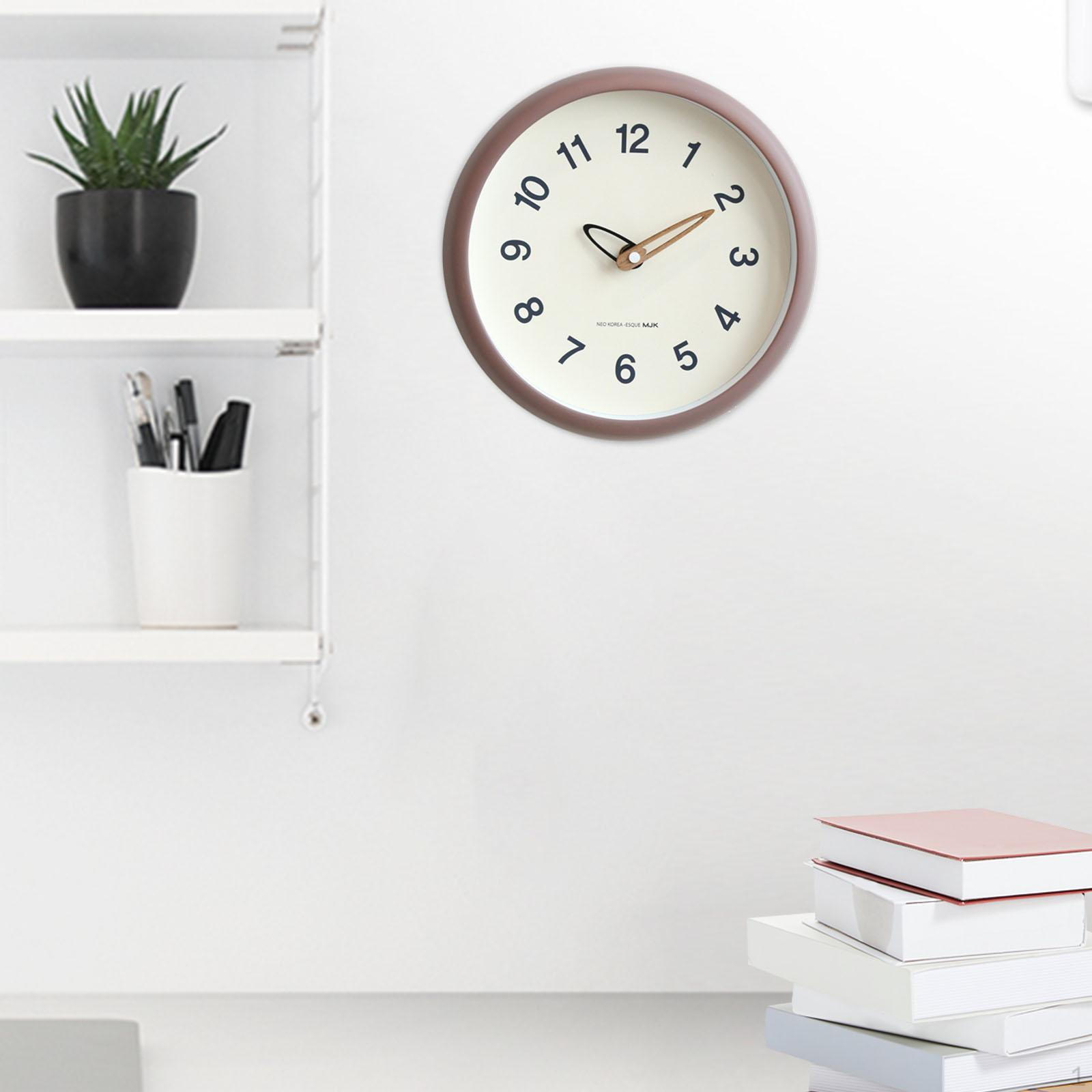 10 Inch Wall Clock with Large Digits, Minimalist, Decorative Clock, for Hanging on коричневий
10 Inch Wall Clock with Large Digits, Minimalist, Decorative Clock, for Hanging on коричневий