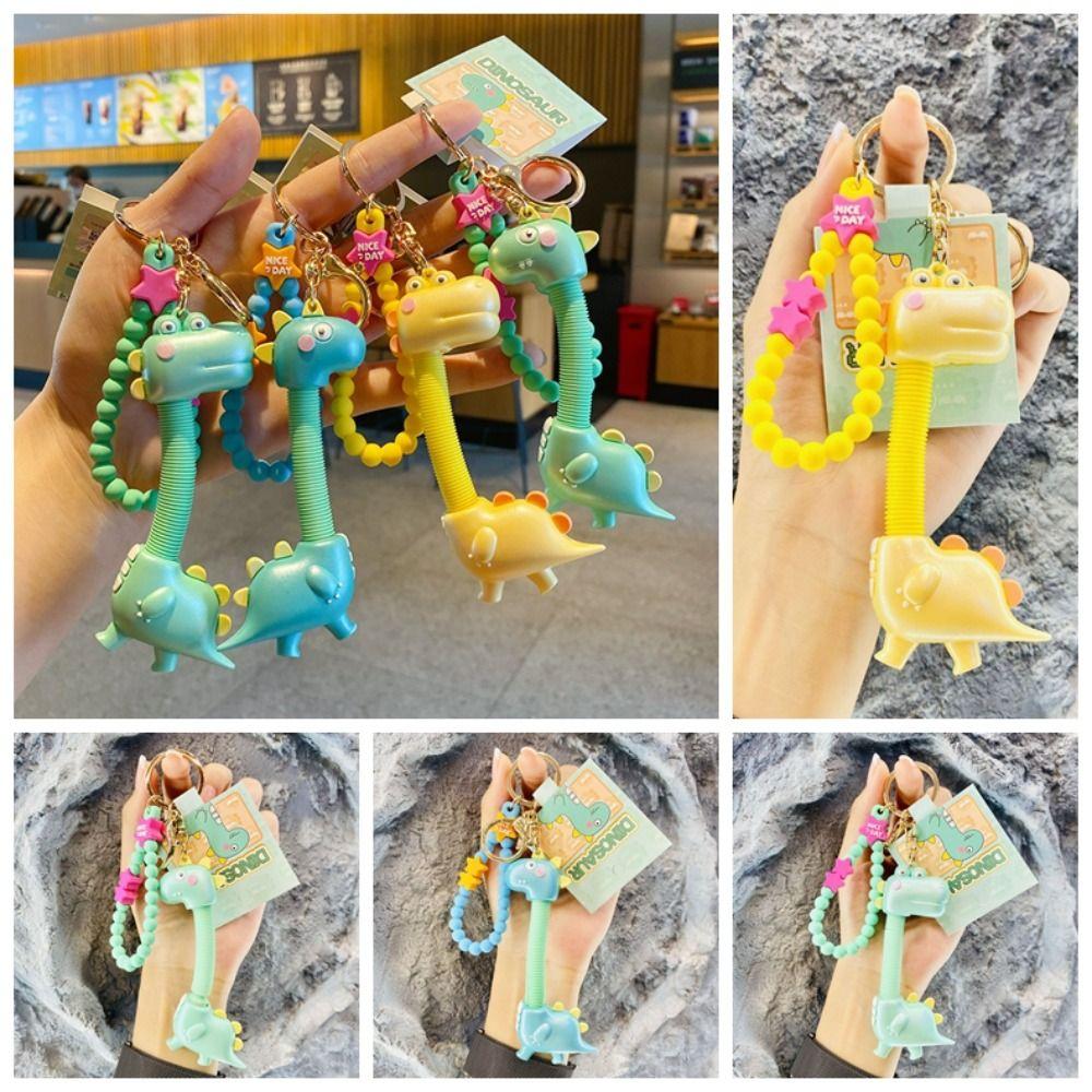 Dinosaur Cartoon Telescopic Dinosaur Keychain Telescopic Dragon Doll Keyring Jewelry Gift yellow-B
Dinosaur Cartoon Telescopic Dinosaur Keychain Telescopic Dragon Doll Keyring Jewelry Gift yellow-B