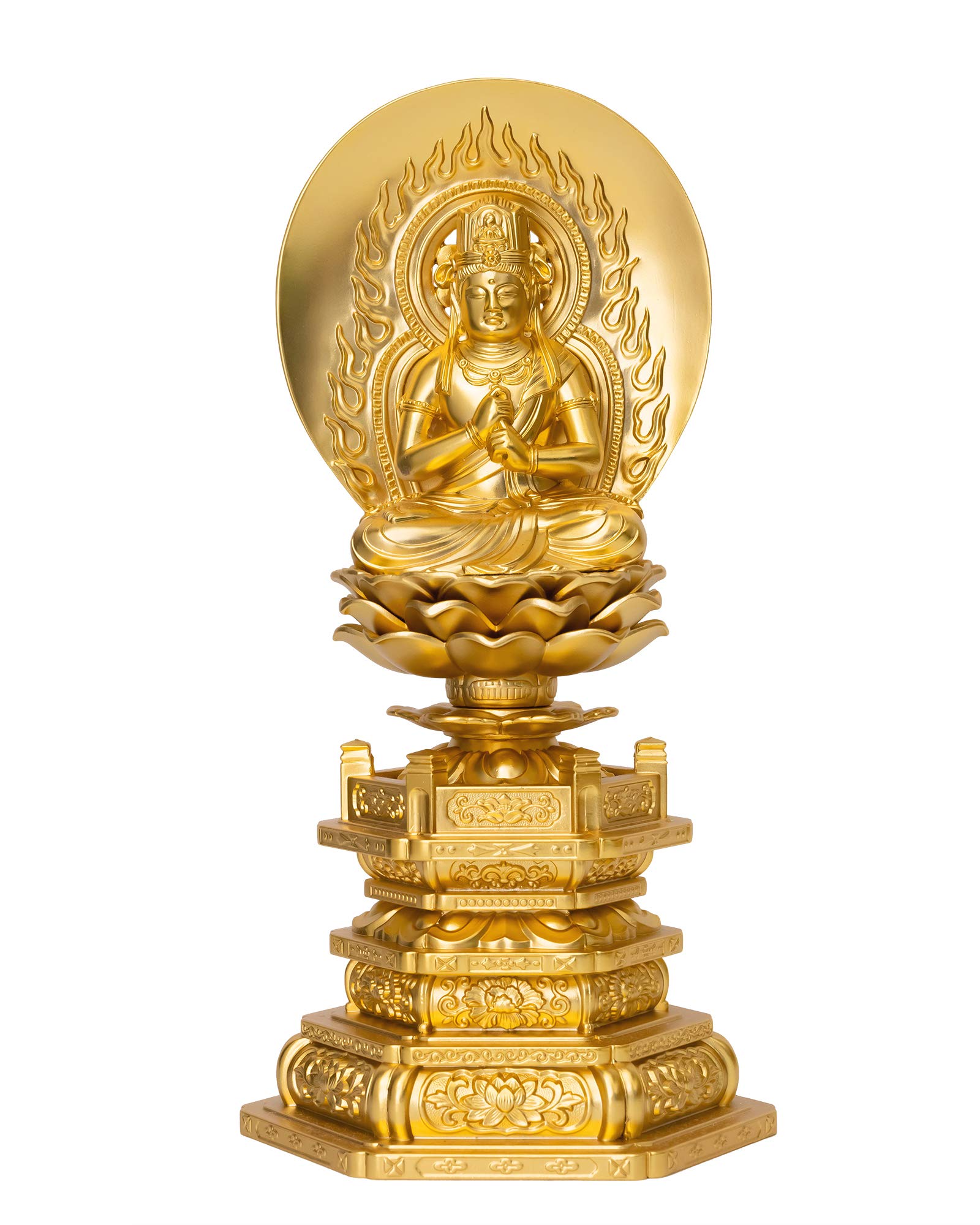Buddha statue Dainichi Nyorai Makita Shuun of those born in the years of the Sheep and Zodiac guardian deity Zodiac Takaoka copperware 18.5cm (gold золотой
Buddha statue Dainichi Nyorai Makita Shuun of those born in the years of the Sheep and Zodiac guardian deity Zodiac Takaoka copperware 18.5cm (gold золотой