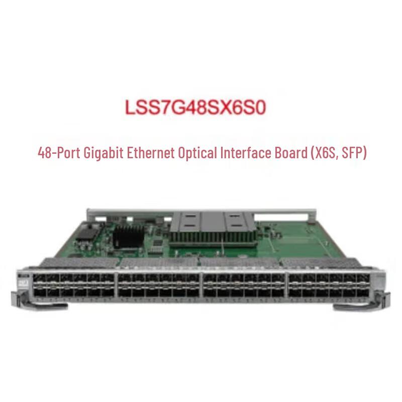 Huawei LSS7G48SX6S0 48-Port Gigabit Ethernet Optical Interface Card
Huawei LSS7G48SX6S0 48-Port Gigabit Ethernet Optical Interface Card