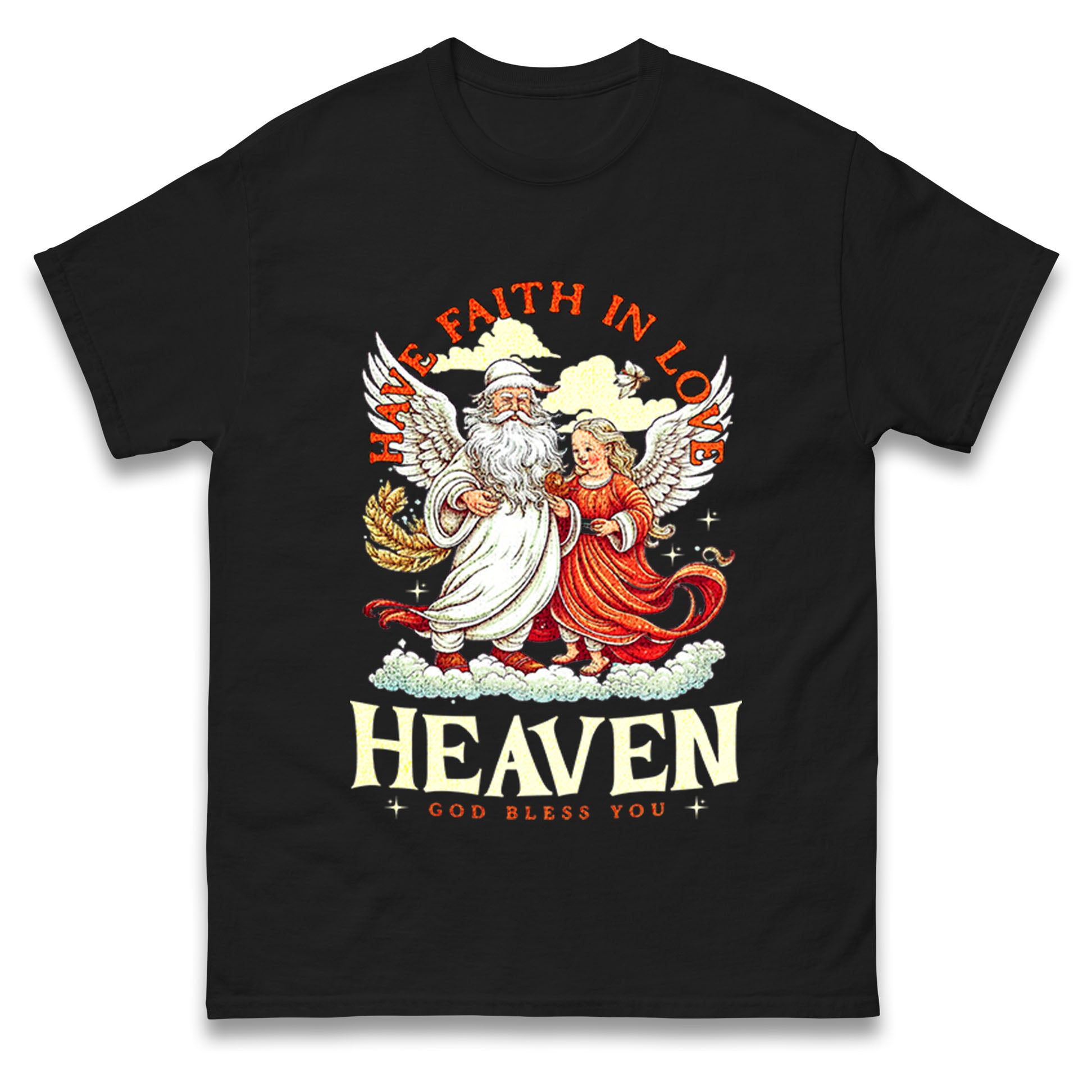 Have Faith In Love Heaven Christmas T Shirt Tshirt Mens Womens Unisex Tops Tees 4XL
Have Faith In Love Heaven Christmas T Shirt Tshirt Mens Womens Unisex Tops Tees 4XL