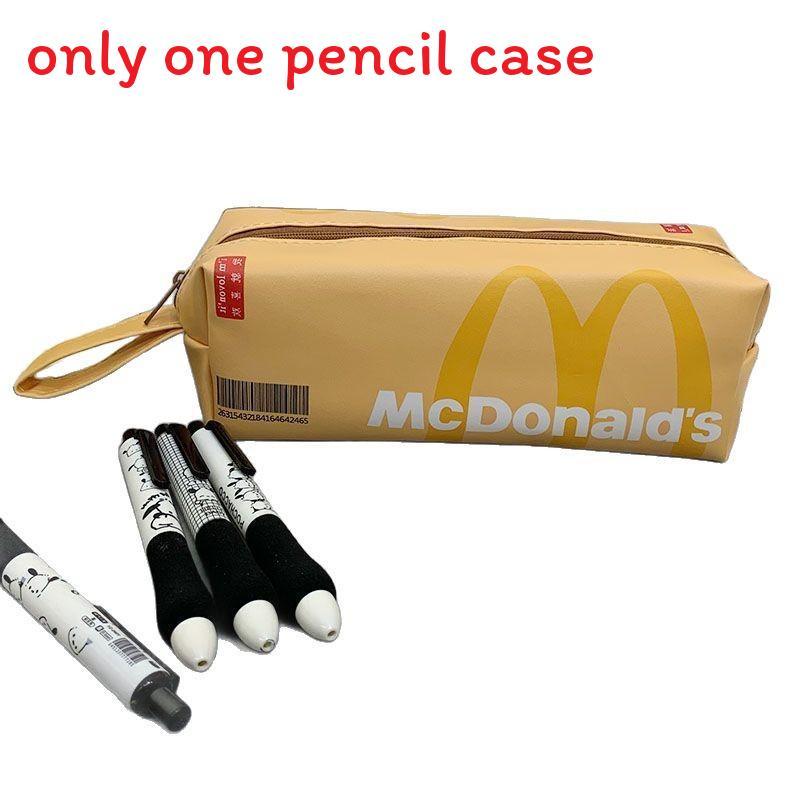 Креативный пенал McDonald s большой вместимости для школы и офиса
Креативный пенал McDonald s большой вместимости для школы и офиса