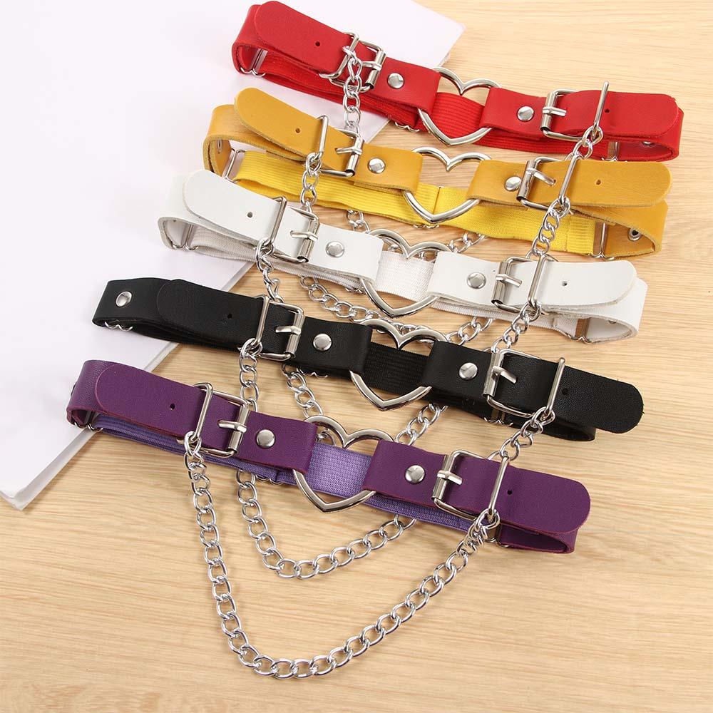 Leg Garter Belt Thigh Ring Punk Women Suspenders PU Leather Fashion Accessories Heart Garter Belt рожевий
Leg Garter Belt Thigh Ring Punk Women Suspenders PU Leather Fashion Accessories Heart Garter Belt рожевий