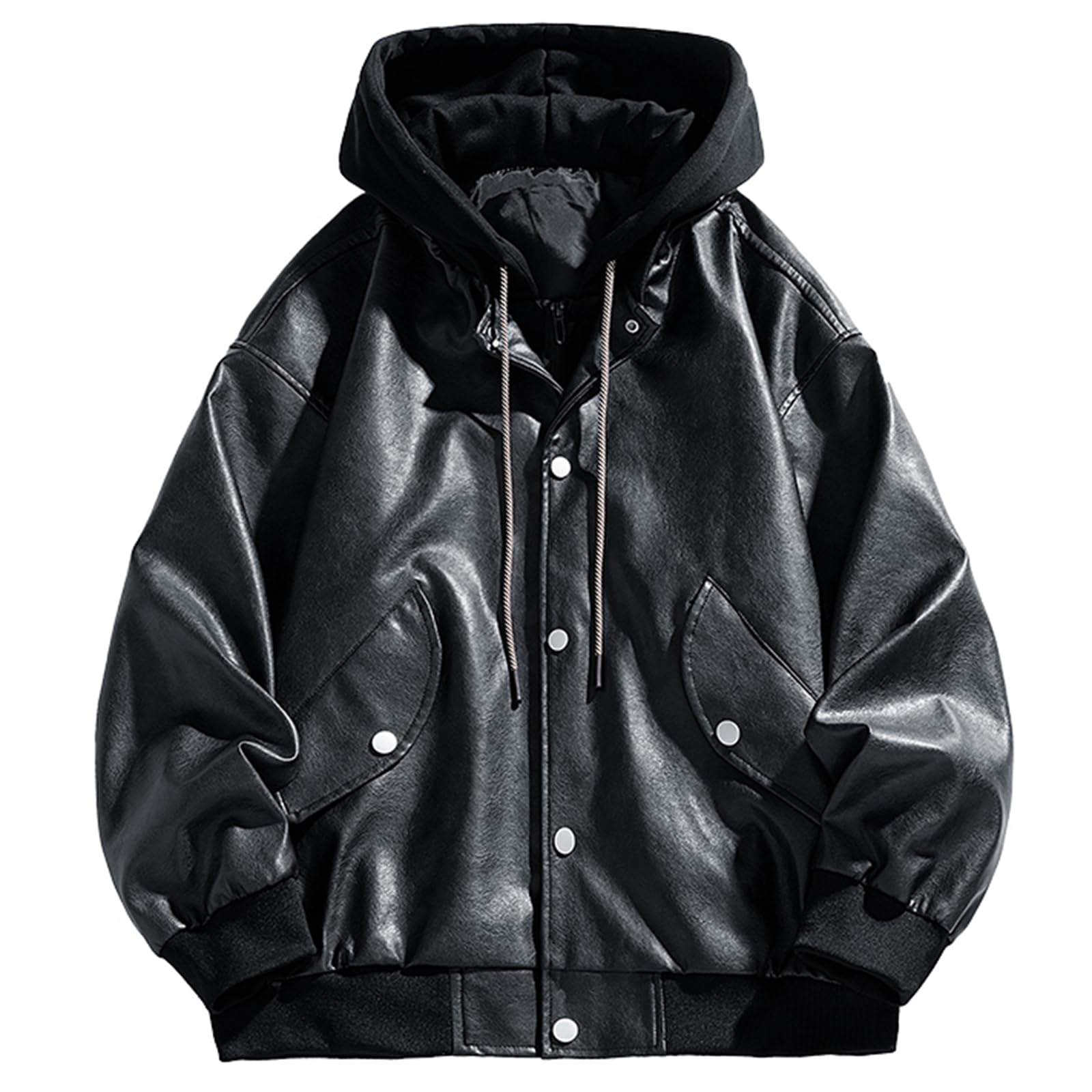 Kayiyasu Кожаная байкерская толстовка с капюшоном плюс для холодной погоды и идеально подходит для и повседневной моды Размер Мужская куртка, Куртка, Пальто, Парка, Размер, Ветрозащитная, чёрный
Kayiyasu Кожаная байкерская толстовка с капюшоном плюс для холодной погоды и идеально подходит для и повседневной моды Размер Мужская куртка, Куртка, Пальто, Парка, Размер, Ветрозащитная, чёрный