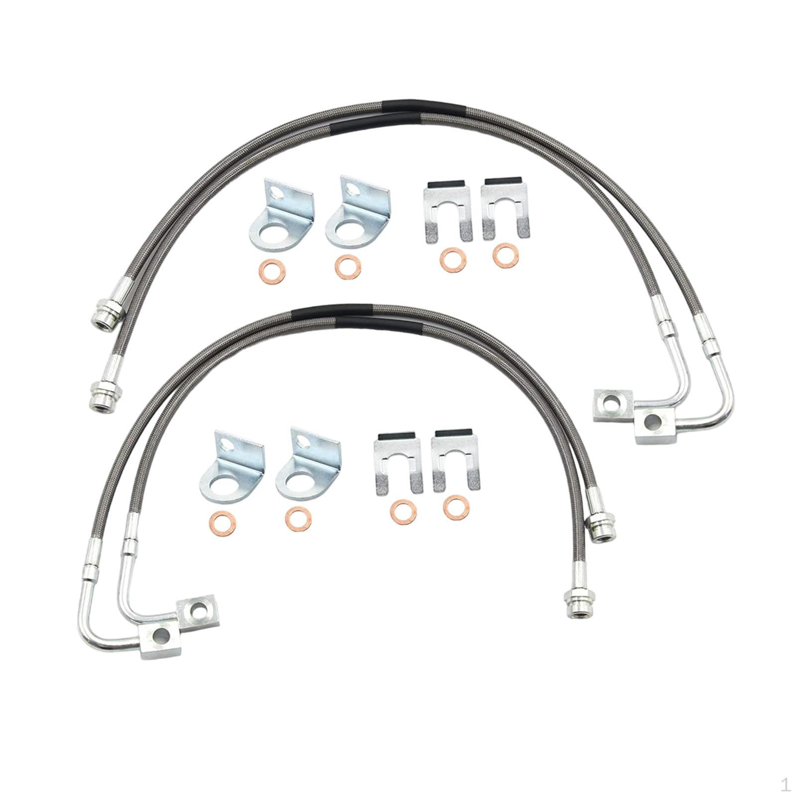 Stainless Steel Brake Lines Auto Accessories 89716 Metal Improved Performance Replace for
Stainless Steel Brake Lines Auto Accessories 89716 Metal Improved Performance Replace for