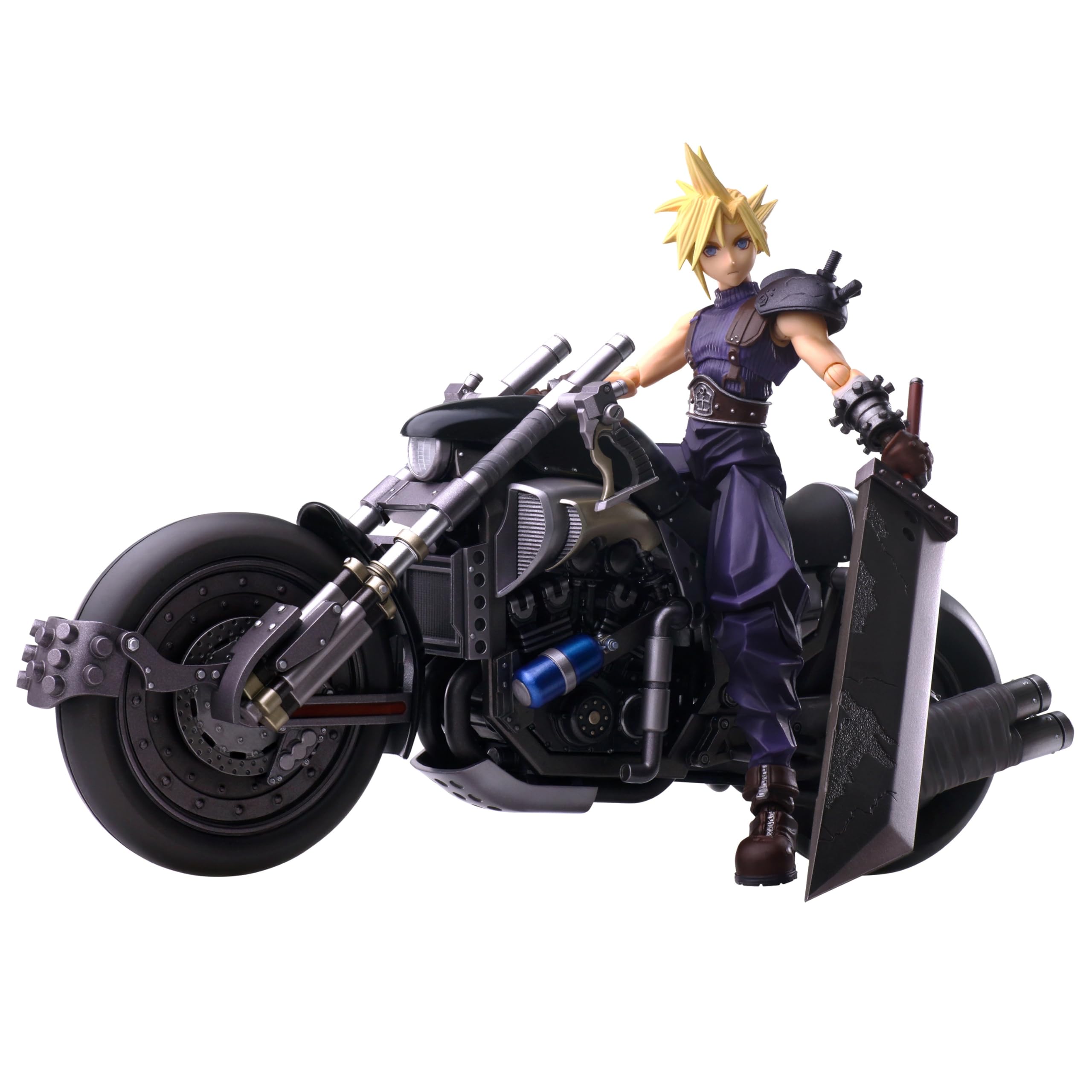 FINAL FANTASY VII BRING ARTS Страйф ПВХ раскрашенная фигурка Клауд и Харди-Дейтона чёрный
FINAL FANTASY VII BRING ARTS Страйф ПВХ раскрашенная фигурка Клауд и Харди-Дейтона чёрный