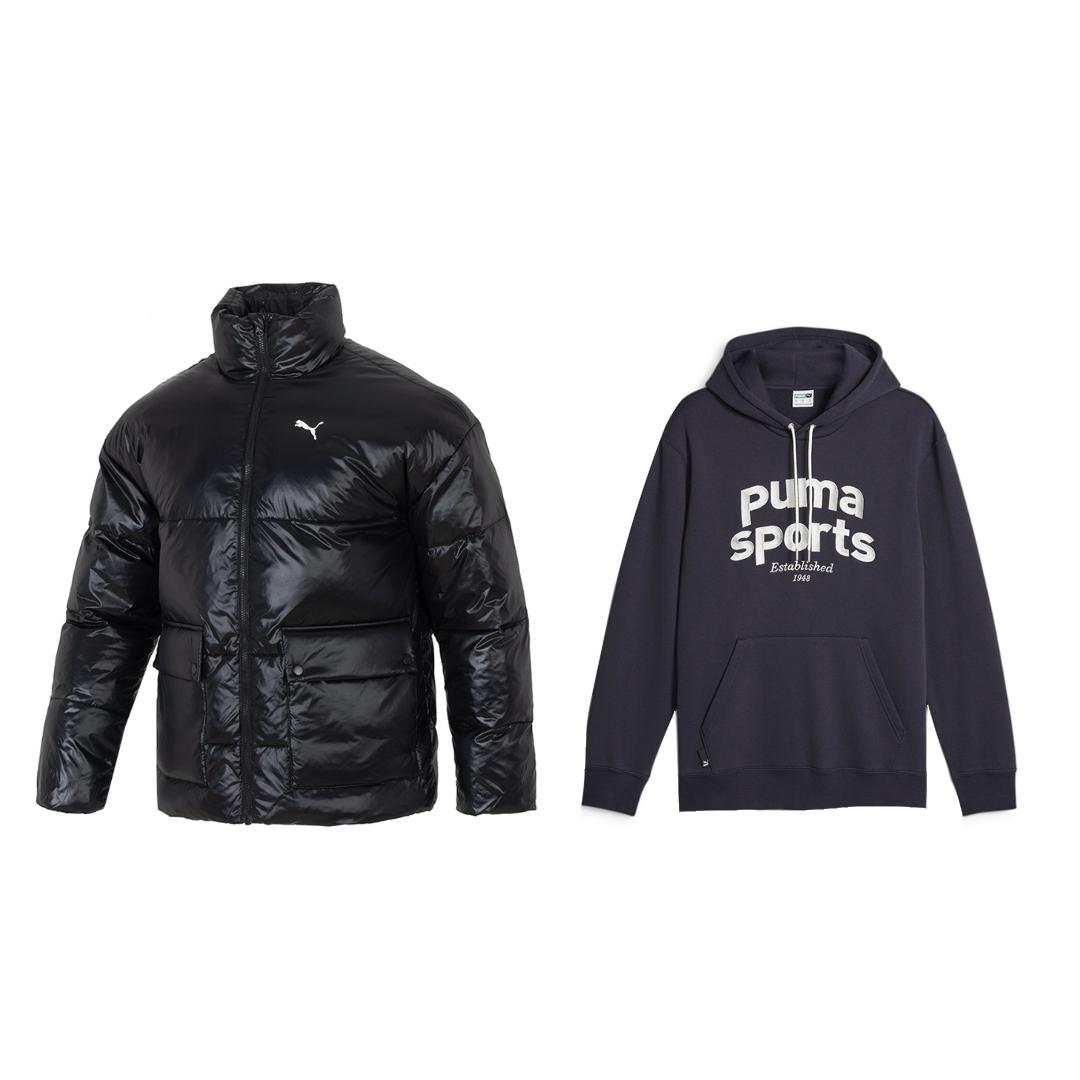 Puma Comfortable Stand Collar Warm Windproof Jacket With Letter Pattern Sweatshirt Set Men Outerwear 687432+625313 S
Puma Comfortable Stand Collar Warm Windproof Jacket With Letter Pattern Sweatshirt Set Men Outerwear 687432+625313 S
