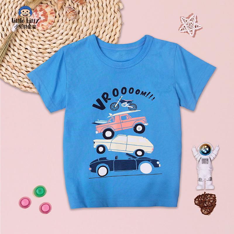 Summer Boys New Tiger Lion Multiple Animal Cartoon Printing White T-Shirt Sports 90cm(3Y) синий
Summer Boys New Tiger Lion Multiple Animal Cartoon Printing White T-Shirt Sports 90cm(3Y) синий
