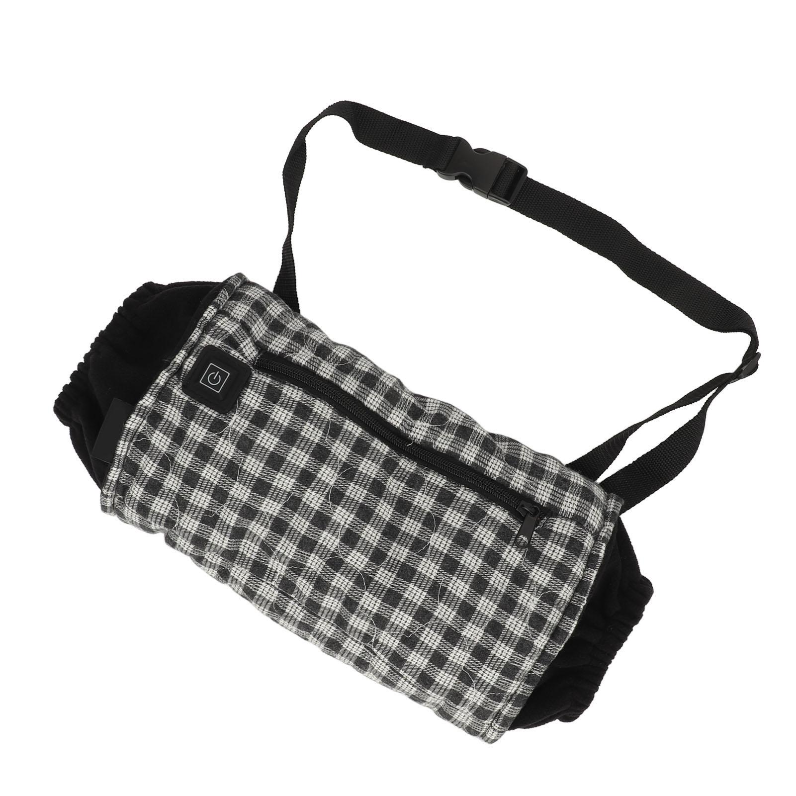Heated Hand Muff USB Electric Heating Hand Warmer Pouch Winter Warm Glove with 3 Speed Temperature Regulation for Men Women Black White Checkered
Heated Hand Muff USB Electric Heating Hand Warmer Pouch Winter Warm Glove with 3 Speed Temperature Regulation for Men Women Black White Checkered