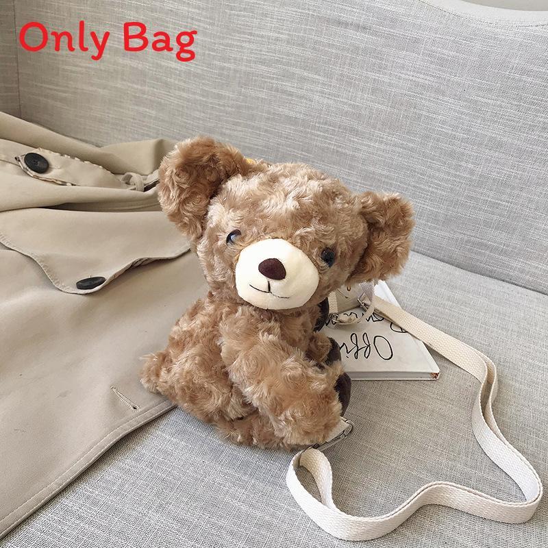 Plush Bear Girl Crossbody Bag With Chain Strap For Daily Use коричневий
Plush Bear Girl Crossbody Bag With Chain Strap For Daily Use коричневий