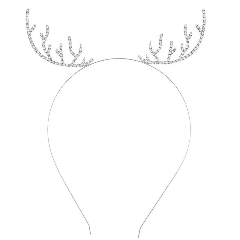 Європейська та американська мода Різдвяний кришталевий обруч: Заколка-корона для дівчинки срібний
Європейська та американська мода Різдвяний кришталевий обруч: Заколка-корона для дівчинки срібний