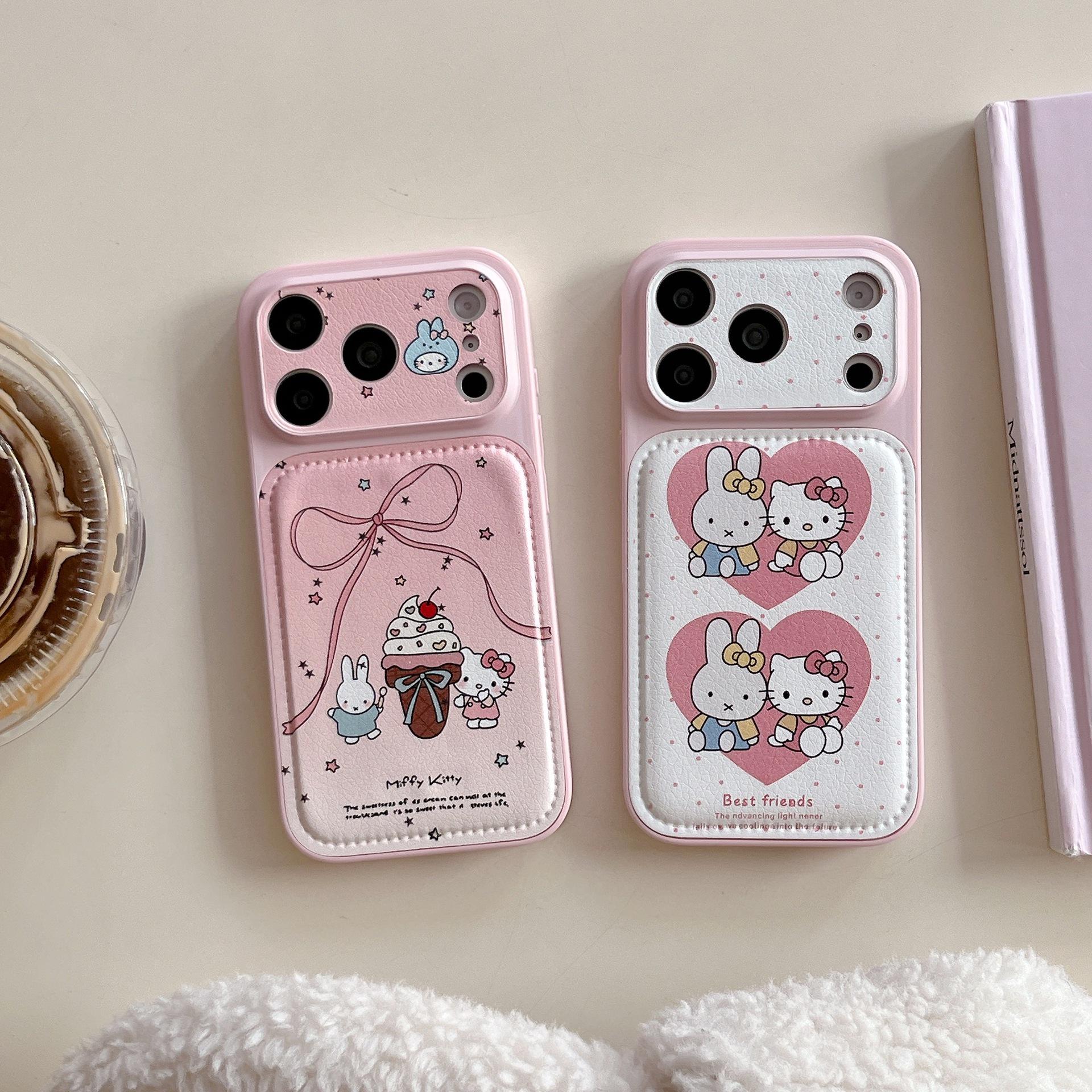 Heart-Shaped KT Cat Ice Cream Apple Phone Case Leather Cover розовый
Heart-Shaped KT Cat Ice Cream Apple Phone Case Leather Cover розовый
