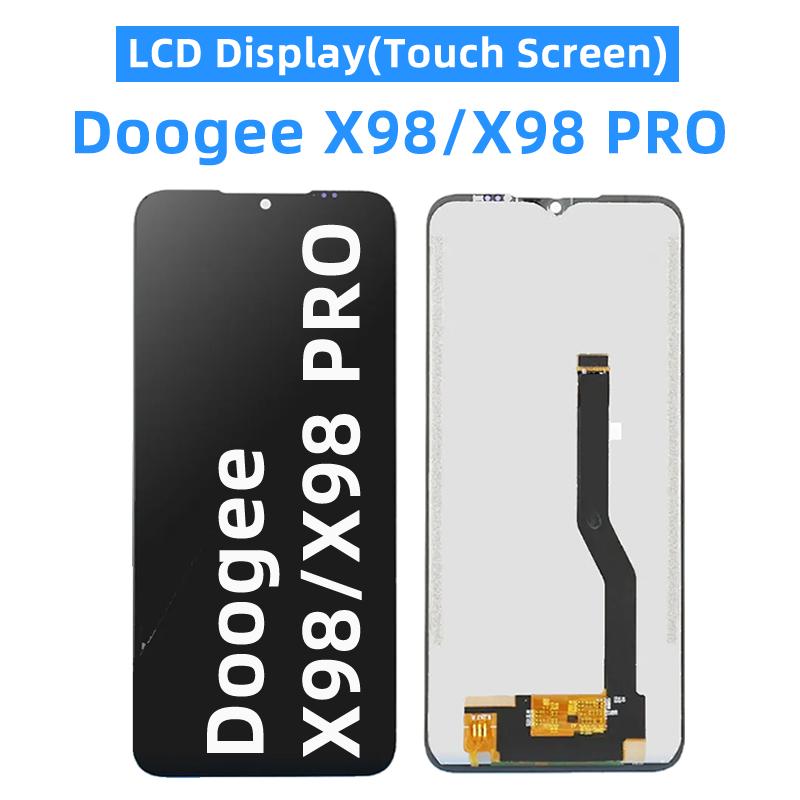 Экран дисплея DOOGEE X98 для сенсорного ЖК-экрана DOOGEE X98 PRO, аксессуары для модуля дигитайзера в сборе чёрный
Экран дисплея DOOGEE X98 для сенсорного ЖК-экрана DOOGEE X98 PRO, аксессуары для модуля дигитайзера в сборе чёрный