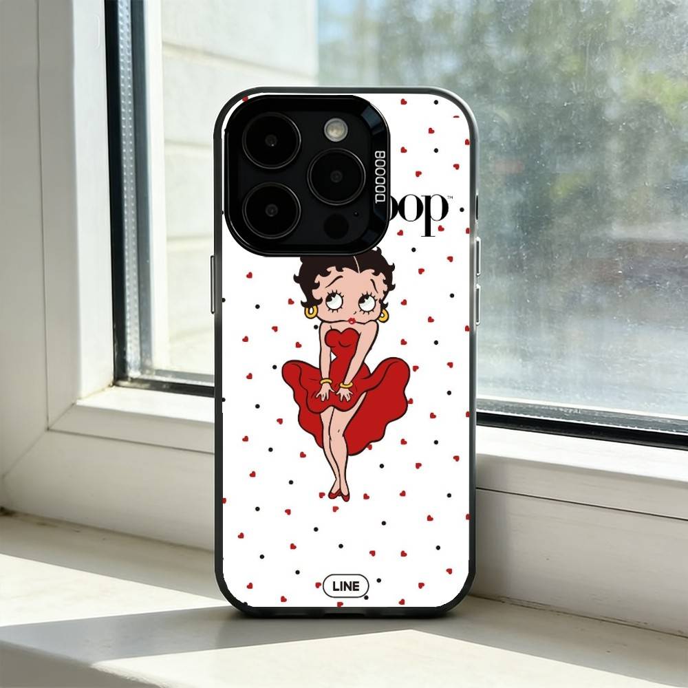 Retro Cartoon B-Betty B-Boop Phone Case For iPhone 17,16,15,14,13,12,11 Plus,Pro Max,XS,Colored Silver Plated Inside Cover iPhone14Pro
Retro Cartoon B-Betty B-Boop Phone Case For iPhone 17,16,15,14,13,12,11 Plus,Pro Max,XS,Colored Silver Plated Inside Cover iPhone14Pro