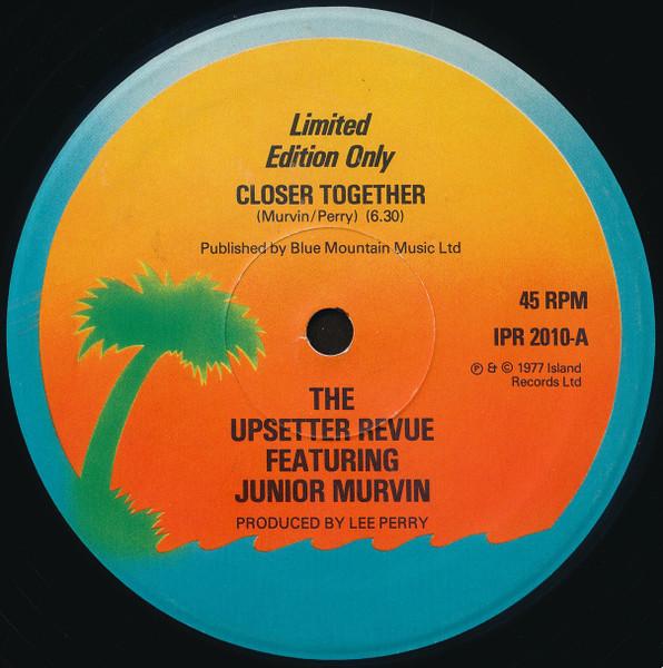 12inch Record UPSETTER REVUE, JUNIOR MURVIN - Closer Together / Dreadlocks In The IPR2010 Island Records 1977 UK Reggae, Ska & Dub Used
12inch Record UPSETTER REVUE, JUNIOR MURVIN - Closer Together / Dreadlocks In The IPR2010 Island Records 1977 UK Reggae, Ska & Dub Used