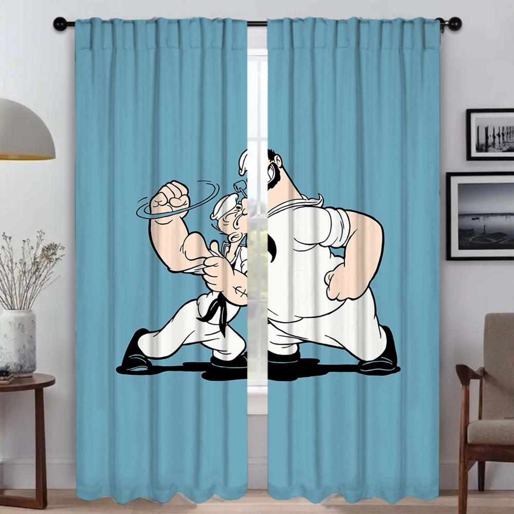 Popeye the Sailor Kitchen Curtains for Living Room Blackout Curtain for Room 2 Panel Halloween Decoration Shades Partition Child W86xH213cmx2pcs-CL
Popeye the Sailor Kitchen Curtains for Living Room Blackout Curtain for Room 2 Panel Halloween Decoration Shades Partition Child W86xH213cmx2pcs-CL