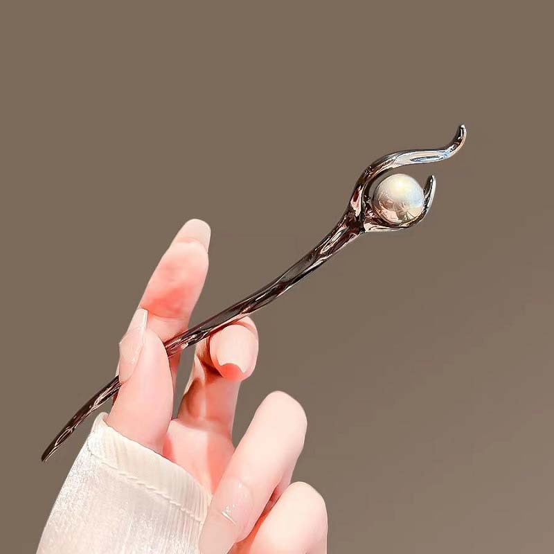 Fashion Black Pearl Hair Sticks For Women Simple Metal Chopstick Hair Clip Pin Headwear Wedding Headdress Jewelry Accessories
Fashion Black Pearl Hair Sticks For Women Simple Metal Chopstick Hair Clip Pin Headwear Wedding Headdress Jewelry Accessories