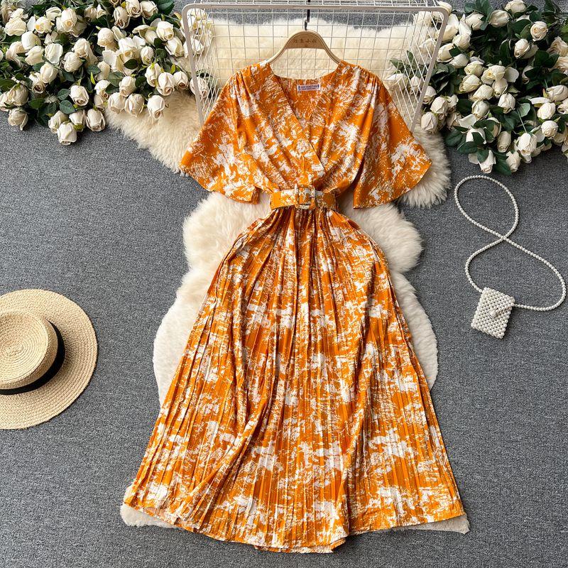 Summer New Arrival Cinched Tie Slim-Fit Elegance Dress Yellow One size
Summer New Arrival Cinched Tie Slim-Fit Elegance Dress Yellow One size