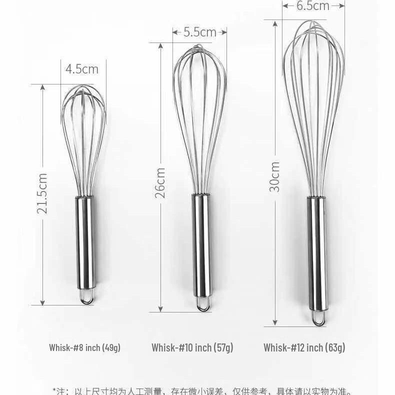 Stainless Steel Semi-Automatic Handheld Egg Mixer and Whipping Tool
Stainless Steel Semi-Automatic Handheld Egg Mixer and Whipping Tool